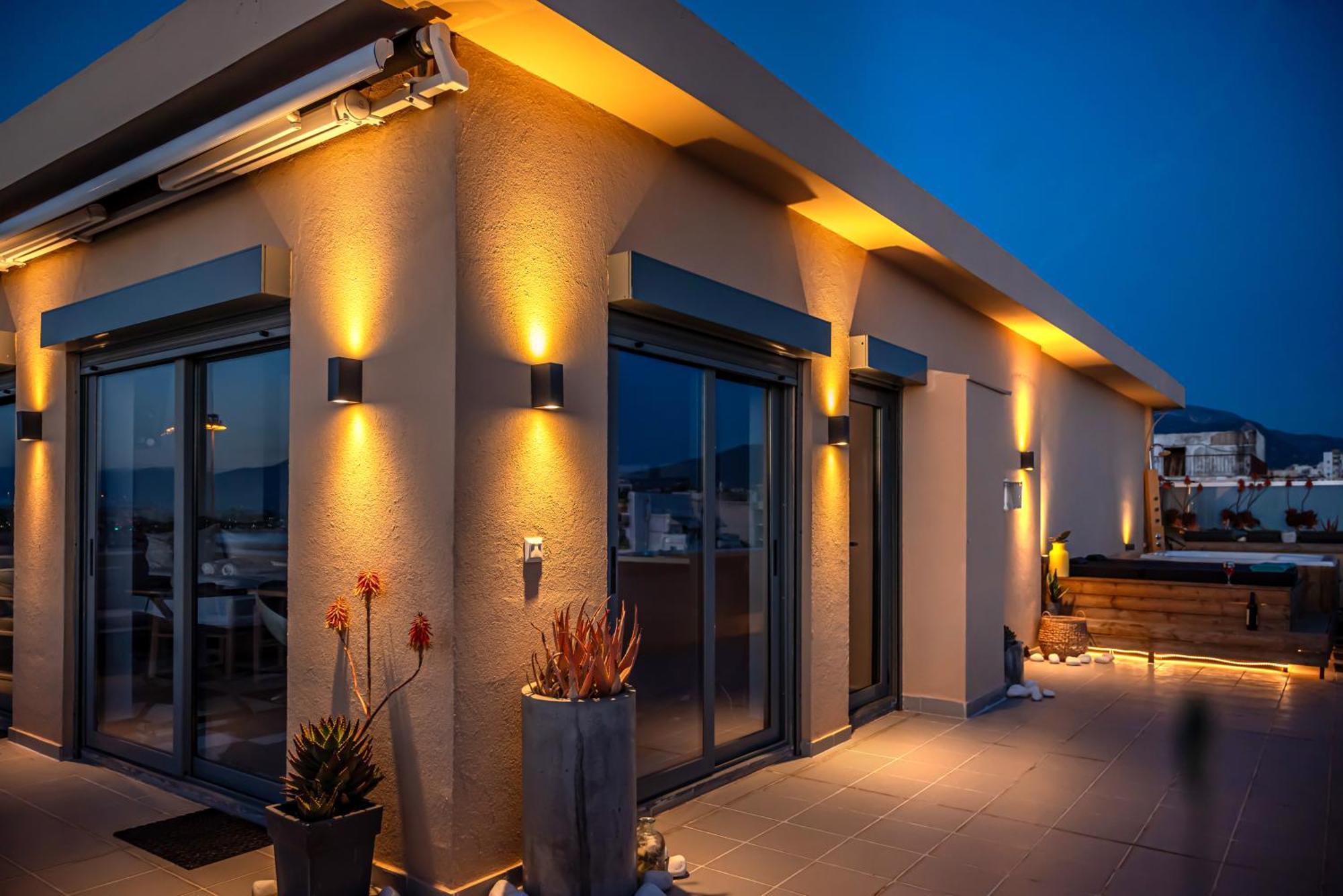 Apartament Majestic Penthouse In The Heart Of Patra Zewnętrze zdjęcie